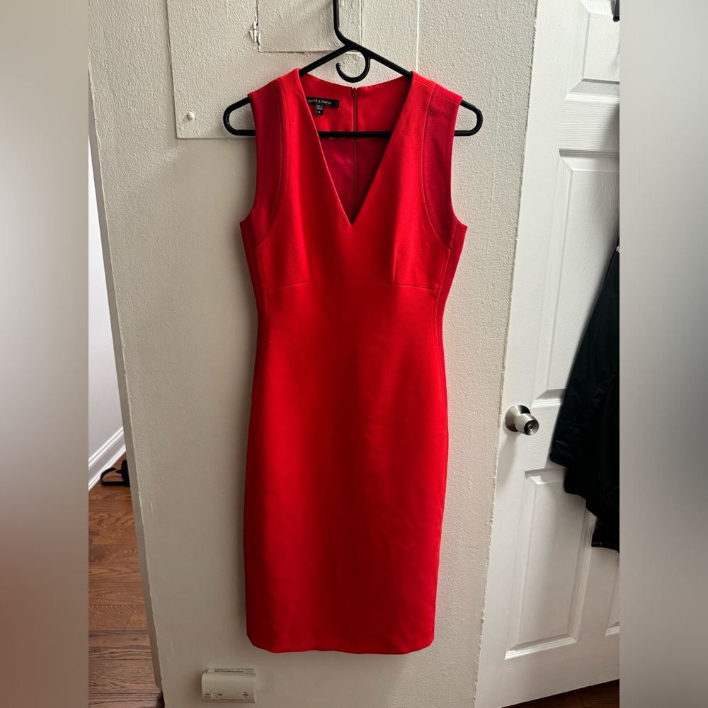 Judith & Charles Red Dress